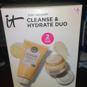 IT Cosmetics Cleanse & Hydrate Duo - Cream and Tan